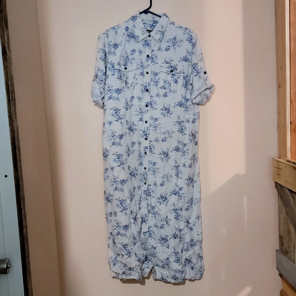 Eddie Bauer 1-piece Dress SZ L petite